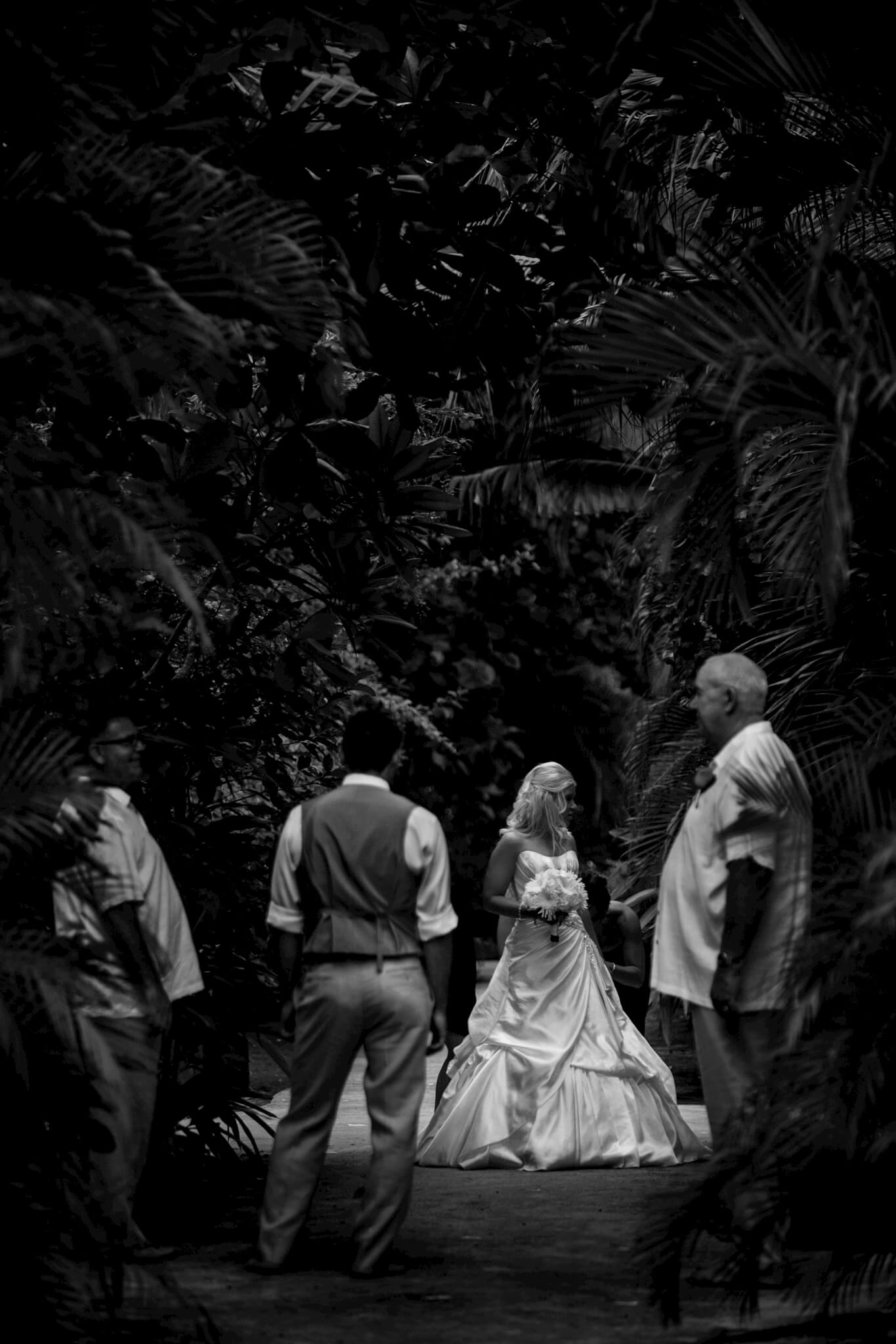 bride before ceremony jamaica