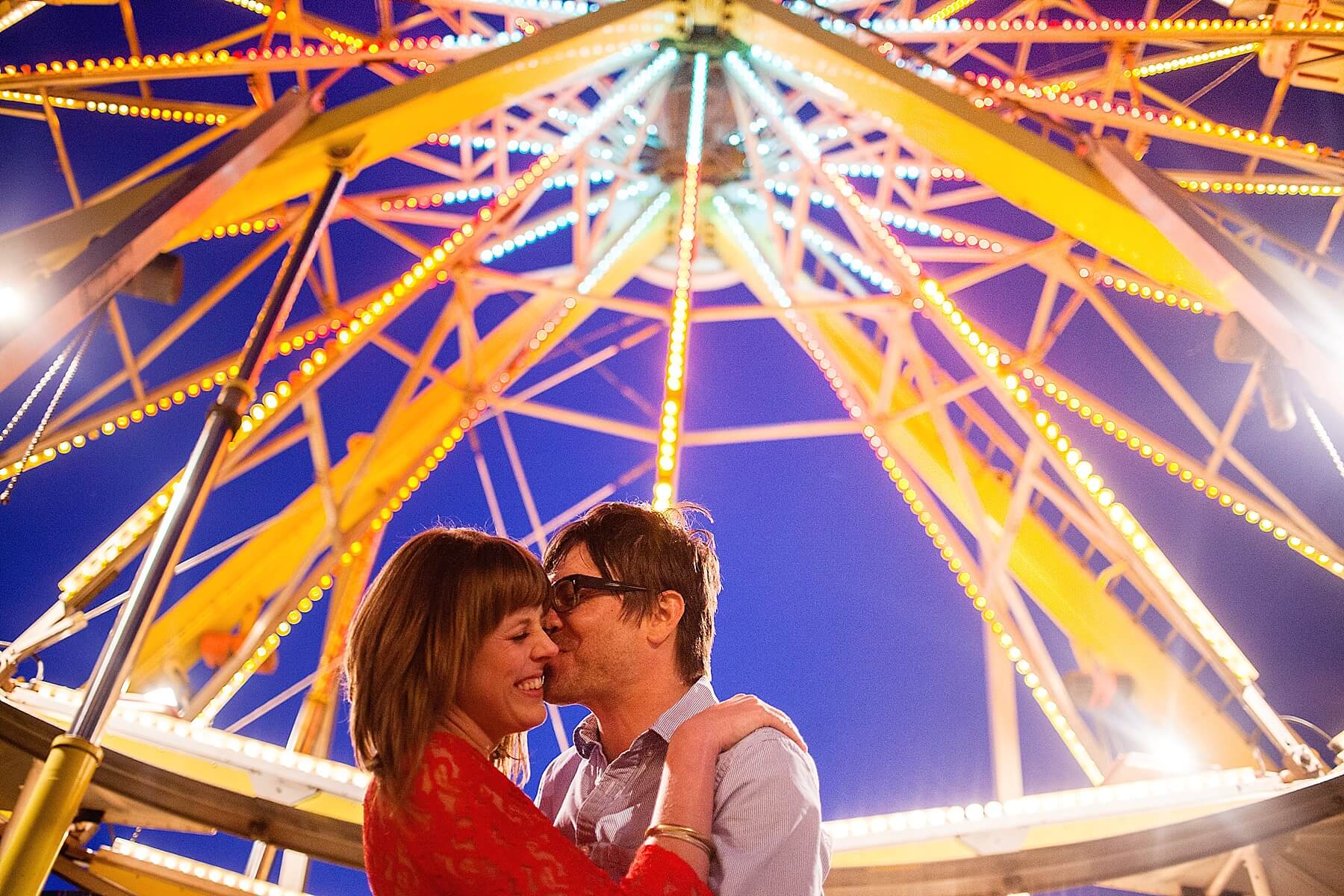Austin Engagement Photographer ferris wheel
