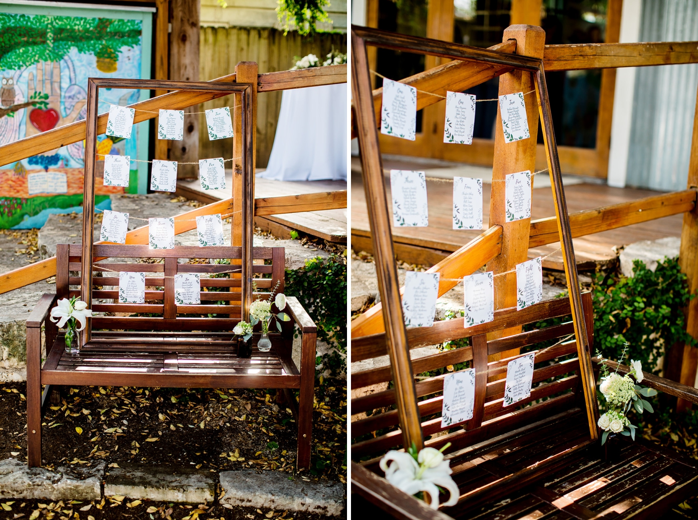 details at fall wedding at Sanctuary Event Space